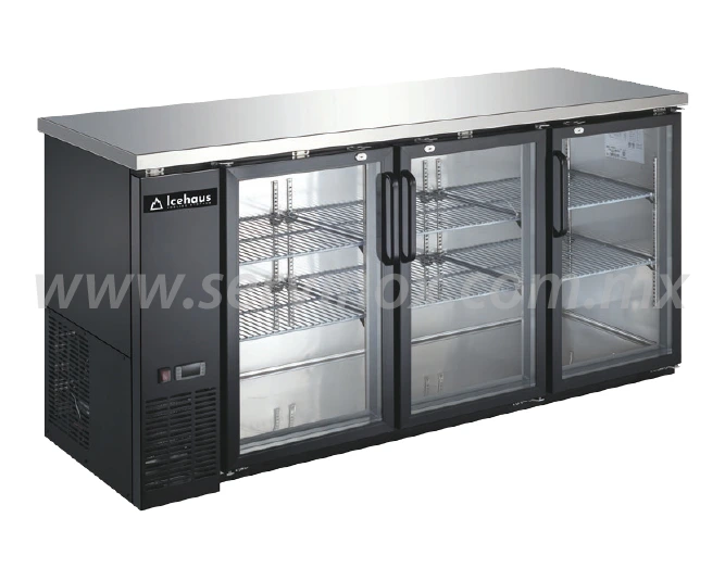 Refrigerador Contra Barra ICEHAUS CBR 3PC SS 01